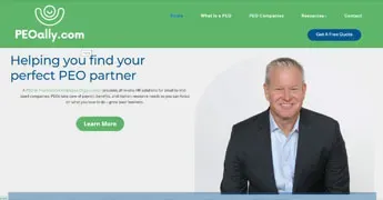PeoAlly HR and PEO services website project